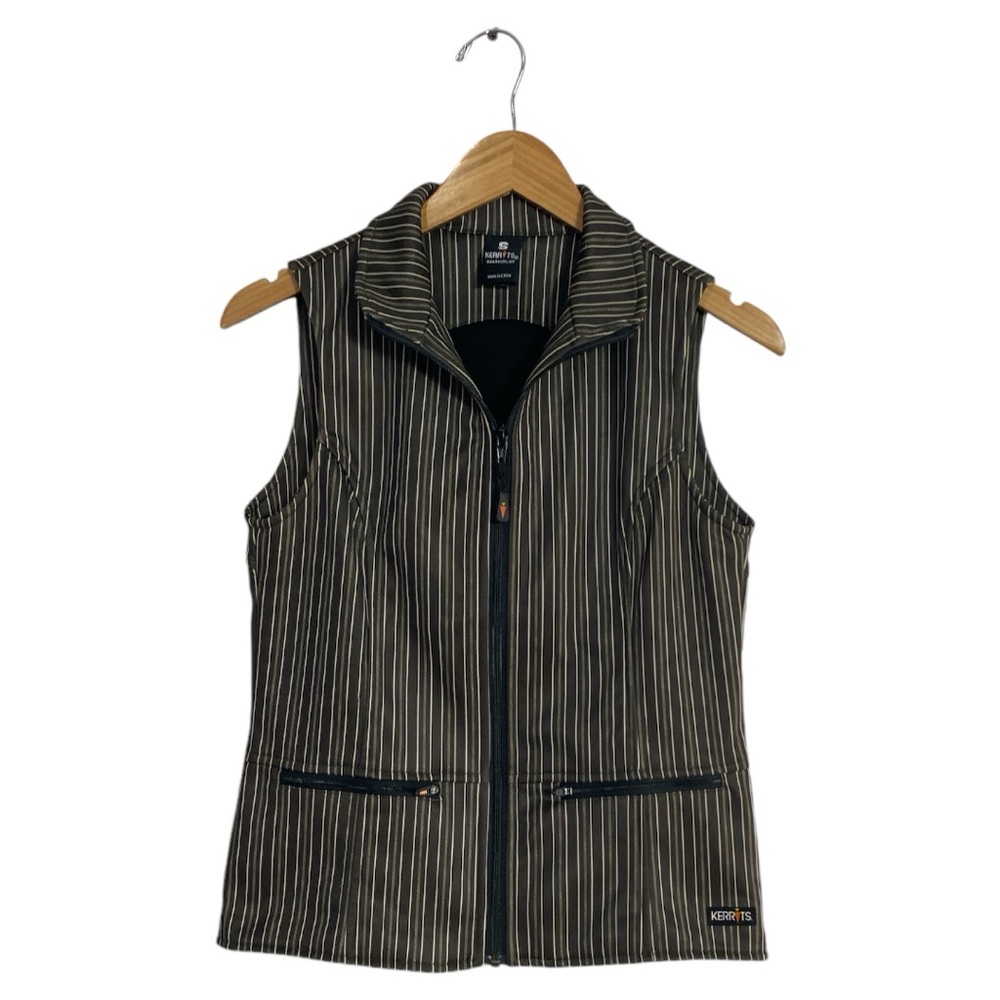 Kerrits Equestrian Wear Striped Softshell Riding Vest Size Small